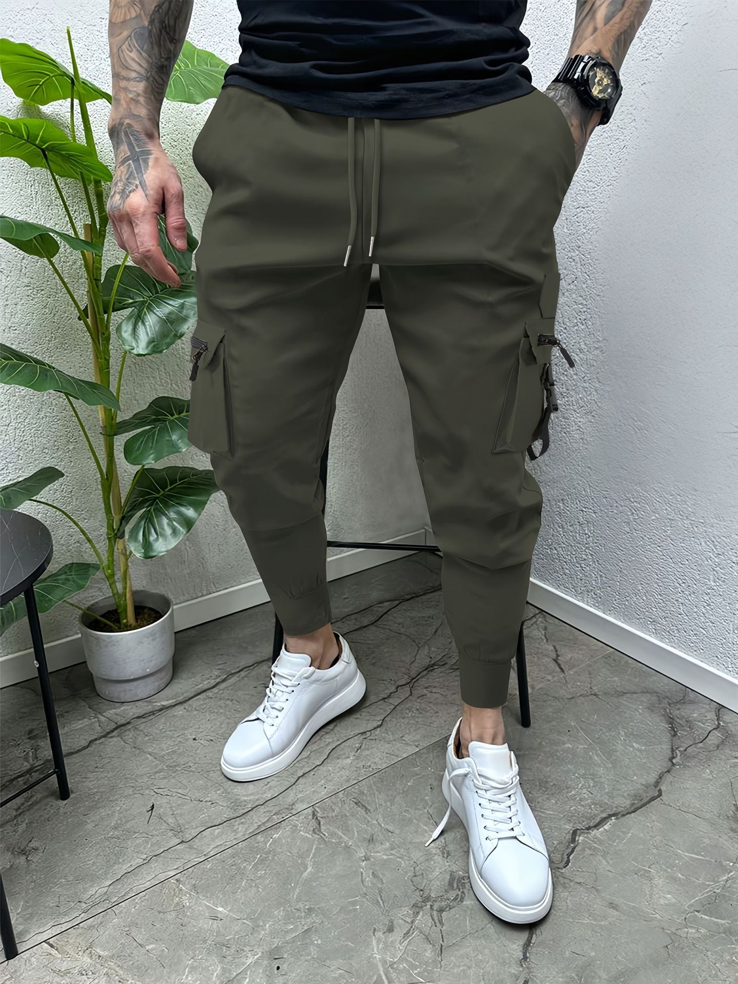 Men's Chic Cargo Jogging Pants