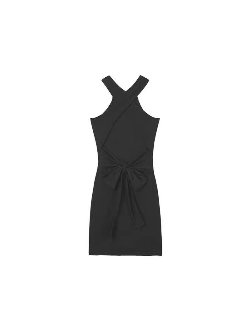 Robe moulante halter Sleek pour femme Chic und Stil