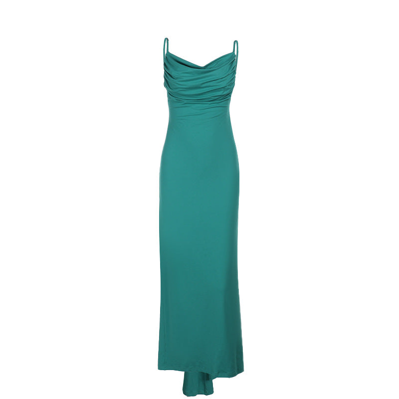 Robe Maxi Élégante Dos Nu Femme Chic und Stil