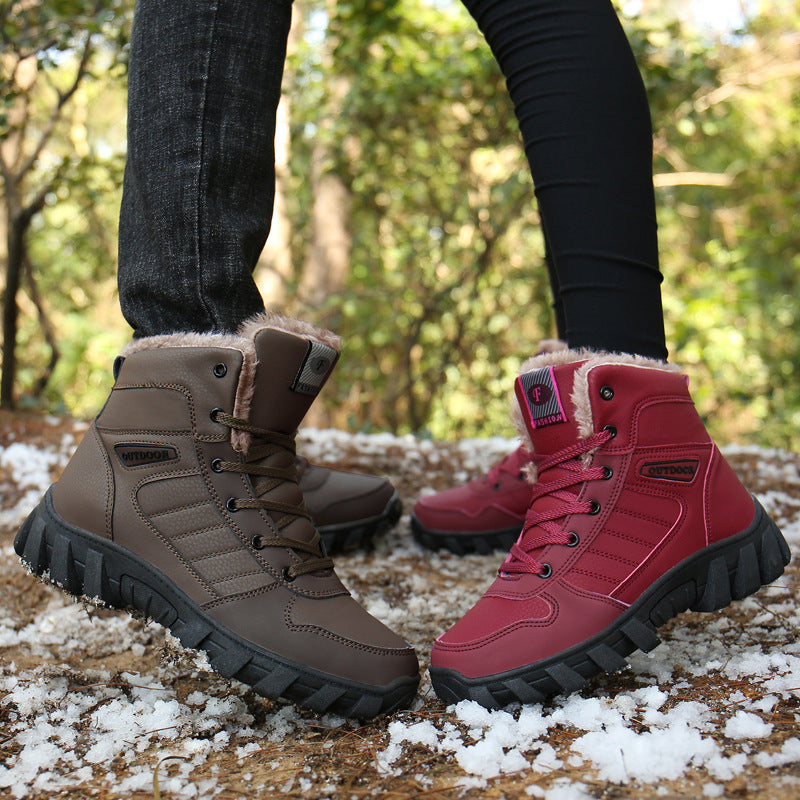 Bottes d'hiver isolées pour femmes avec semelle profilée antidérapante Chic und Stil