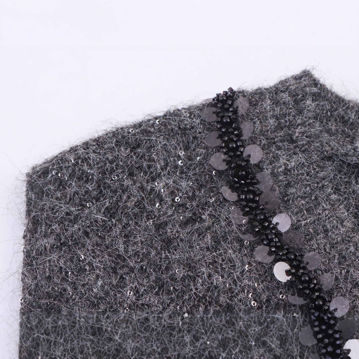 Dames élégant pull en tricot sans manches avec des appliqués scintillants Chic und Stil