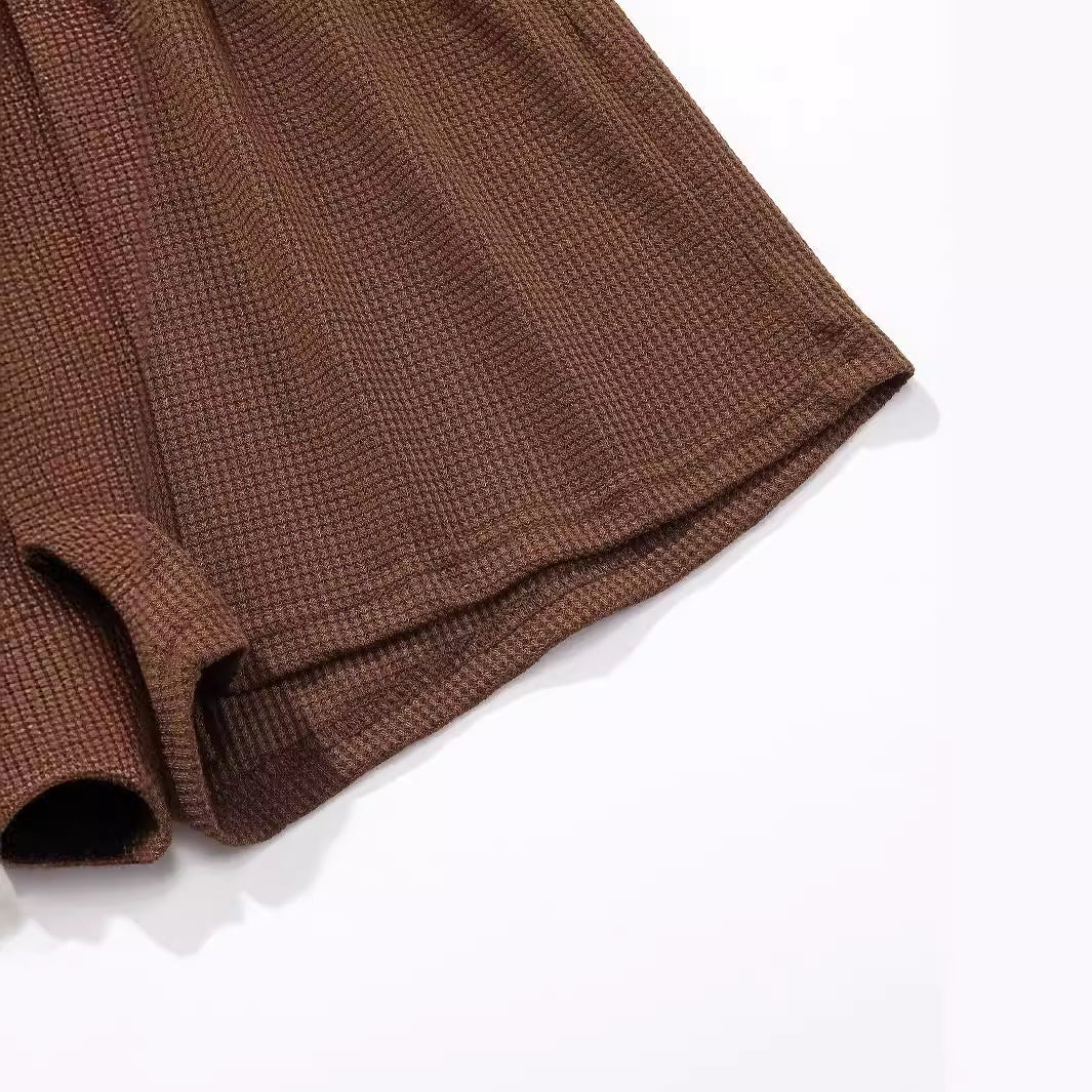 Ensemble de crop-top et shorts d'été pour femmes Chic und Stil