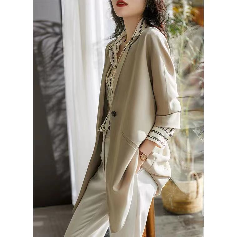 Blazer surdimensionné chic pour femme Chic und Stil