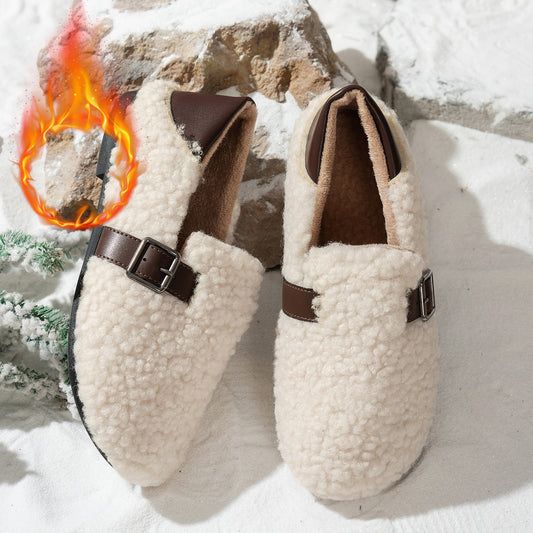Chaussures d'intérieur pour femmes avec une doublure moelleuse Chic und Stil