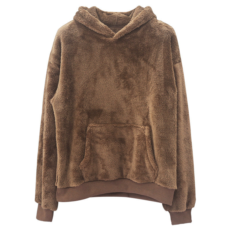 Pull à capuche douillet pour femmes en polaire de haute qualité Chic und Stil