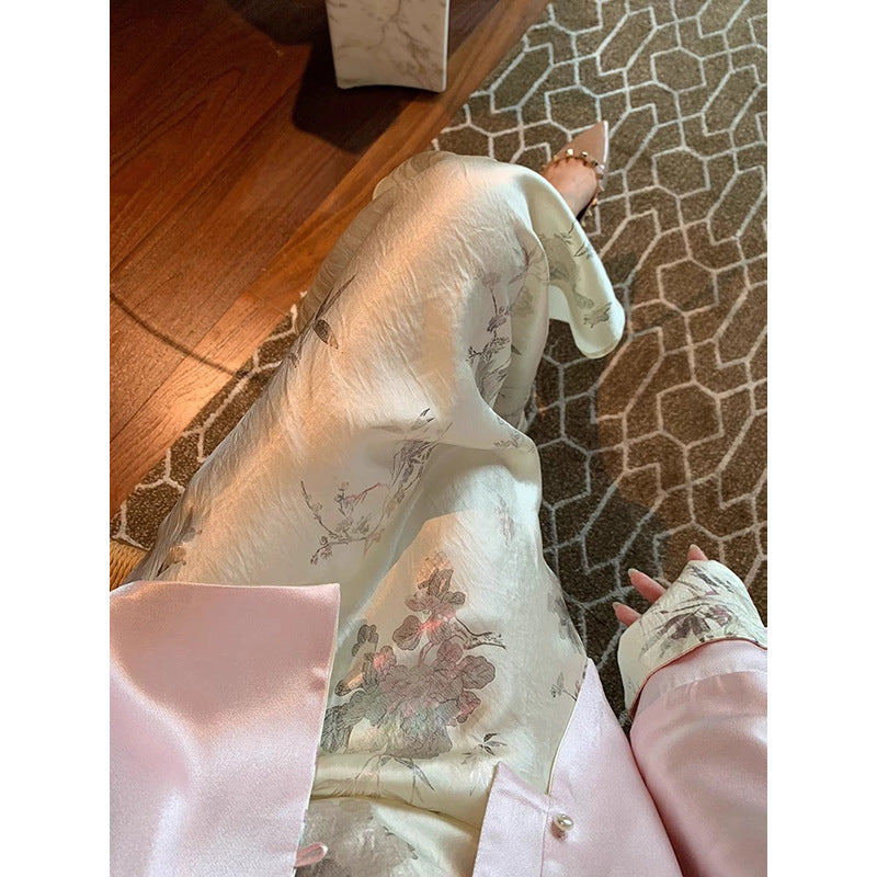 Robe Maxi Imprimé Floral Élégante pour Femmes Chic und Stil