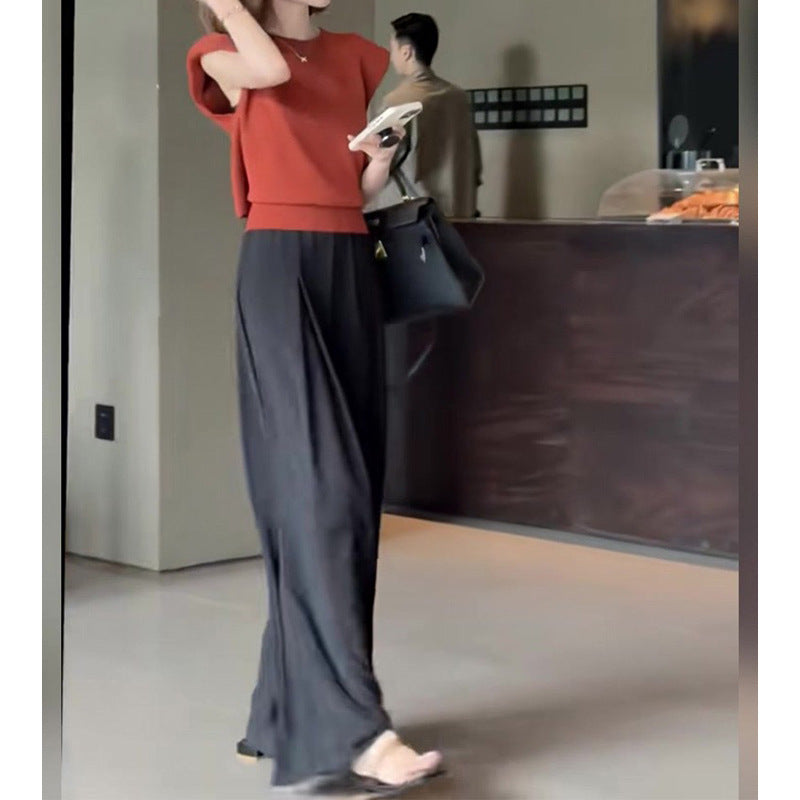 Pantalons taille haute ajustés pour femmes Chic und Stil