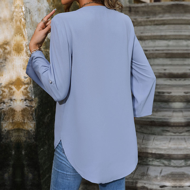 Chemisier pour femmes avec des détails de bouton élégants et une coupe décontractée Chic und Stil