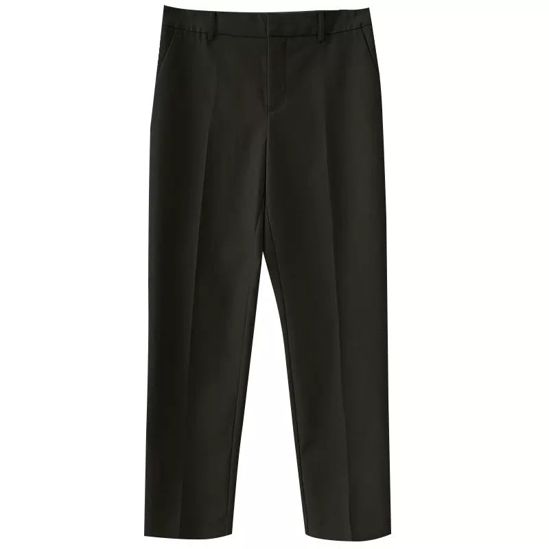 Pantalons taille haute ajustés pour femmes Chic und Stil