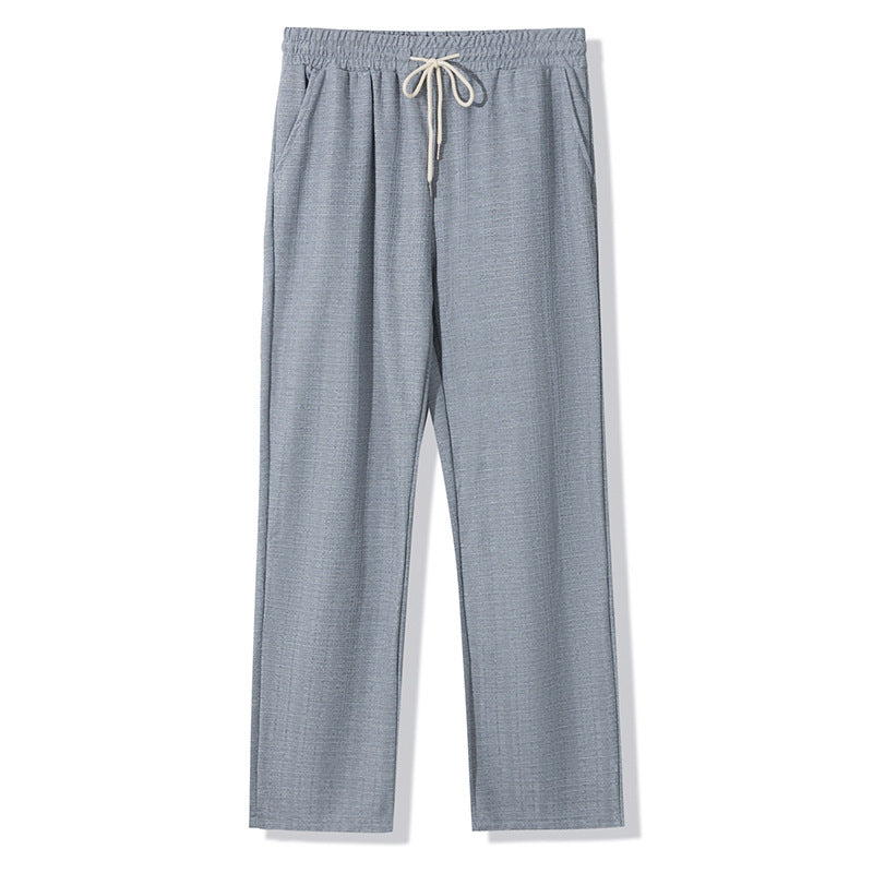 Pantalons de loisirs confortables pour hommes avec taille élastique et poches latérales pratiques Chic und Stil