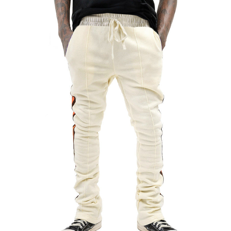 Pantalons de sport pour hommes avec taille élastique et poches latérales pratiques Chic und Stil