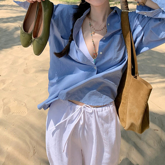 Chemise boutonnée décontractée pour femme Chic und Stil