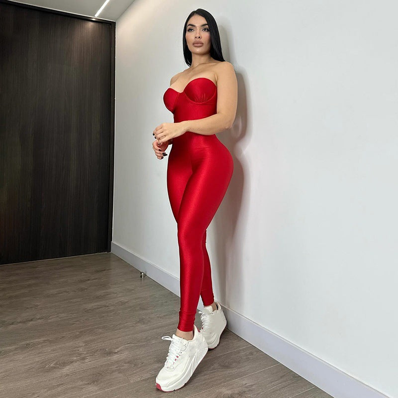 Combinaison ajustée pour femmes avec bustier à armatures Chic und Stil