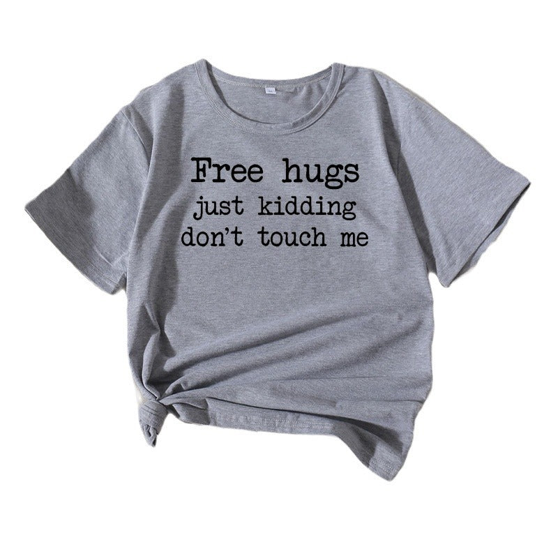 Damen verspieltes Statement T-Shirt Chic und Stil
