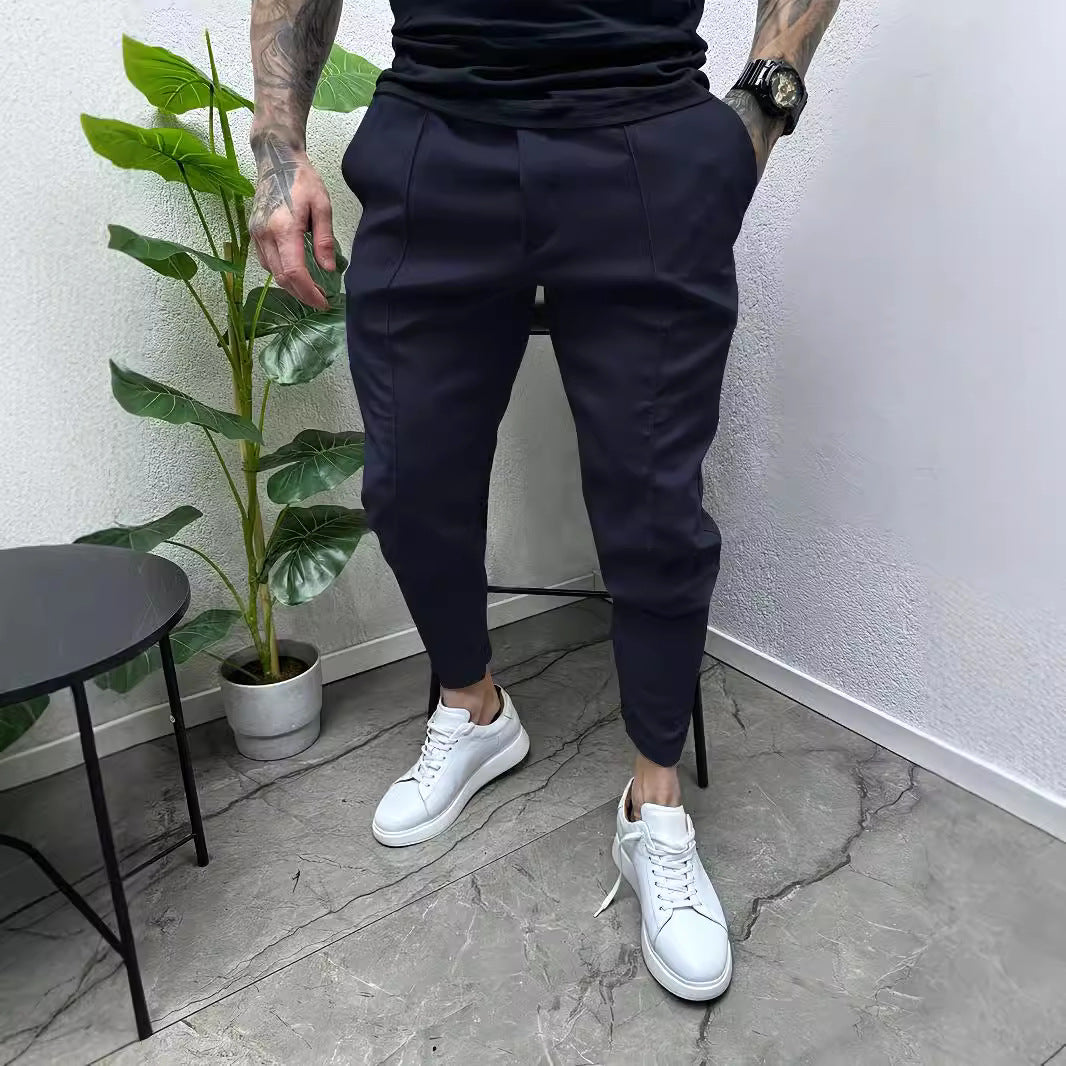 Pantalons de performance stretch sur mesure pour hommes Chic und Stil