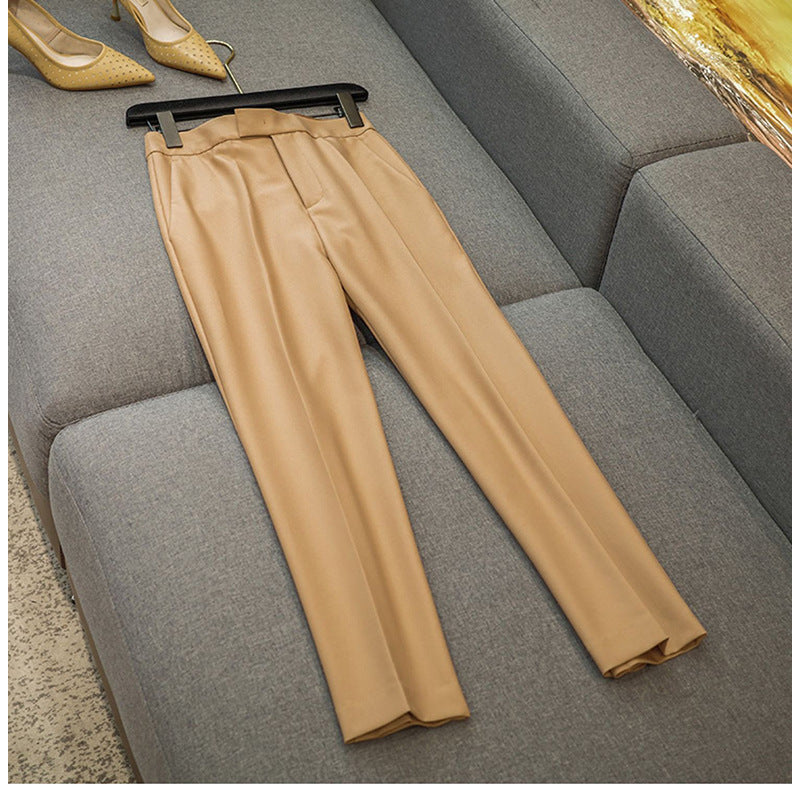 Pantalons ajustés taille haute pour femmes Chic und Stil