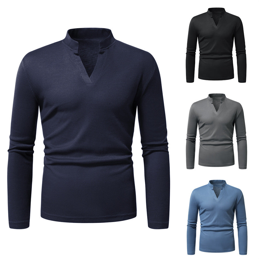 Chemise à manches longues pour hommes avec surface texturée Chic und Stil