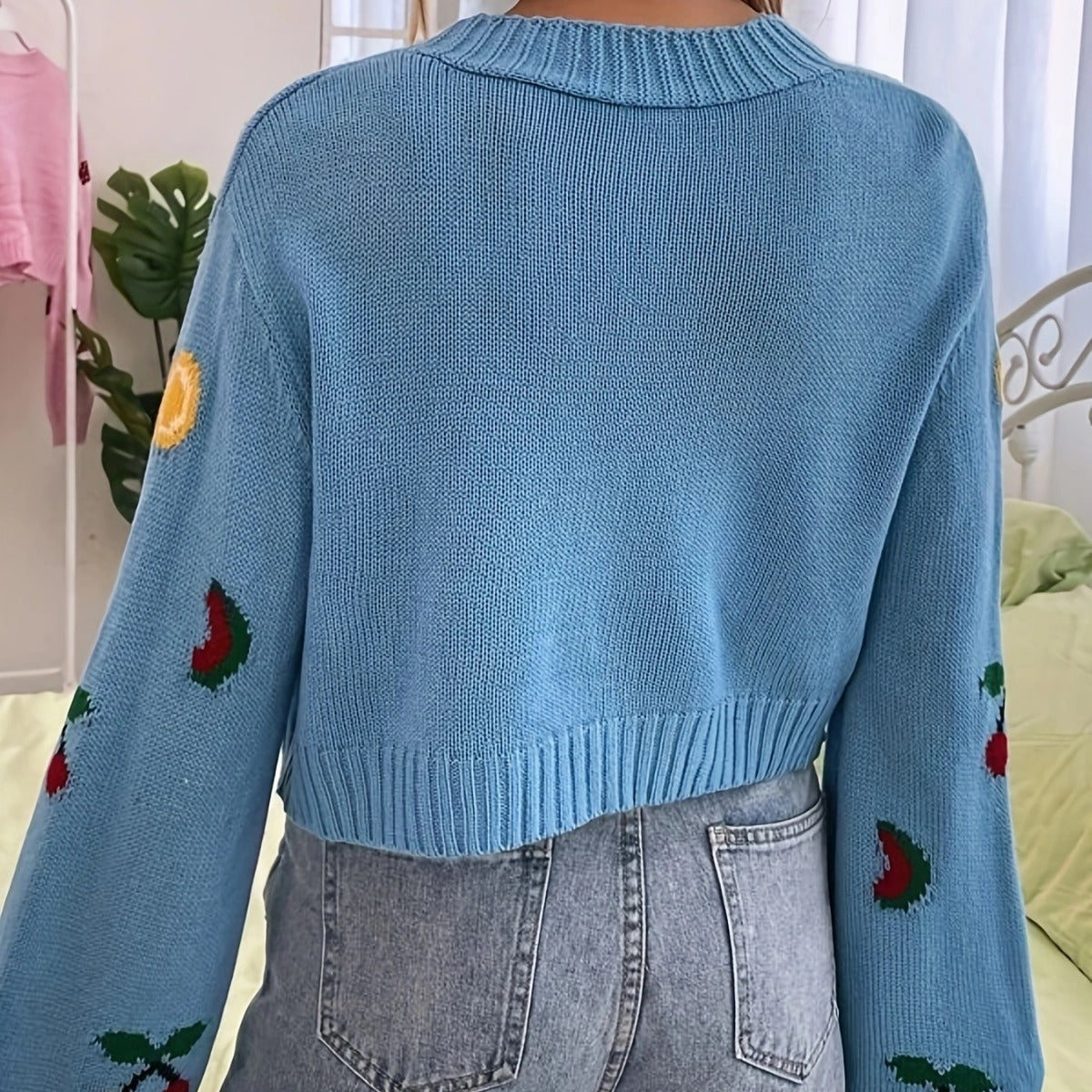 Cardigan en tricot décontracté pour femmes Chic und Stil
