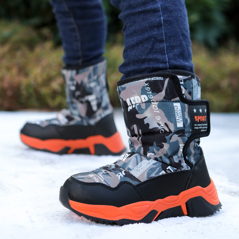 Bottes d'hiver sportives pour femmes avec semelle antidérapante et doublure isolante Chic und Stil