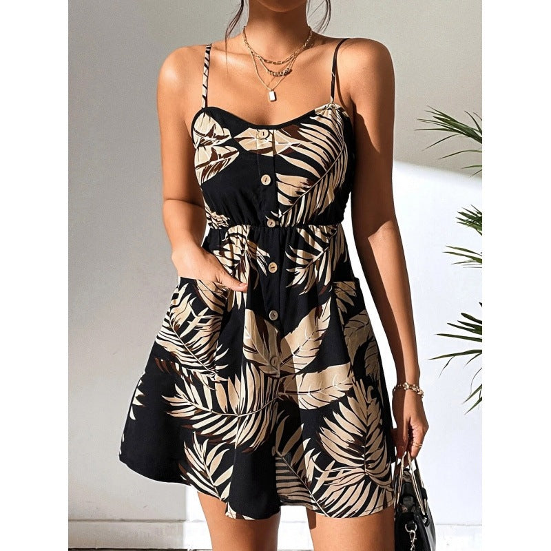 Robe mini femme à motifs floraux Chic und Stil
