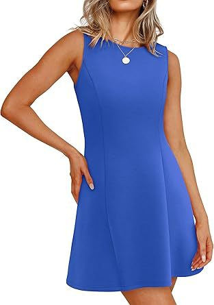 Robe sans manches A-line pour femmes avec coupe intemporelle Chic und Stil
