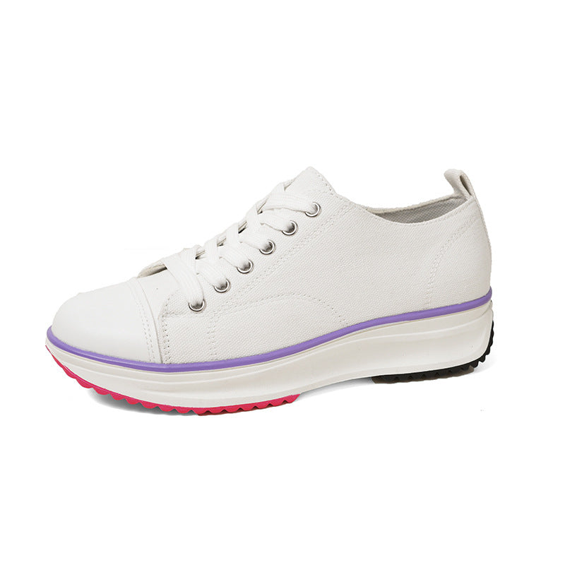 Dames Baskets Confortables avec Semelle en Caoutchouc Élégante Chic und Stil