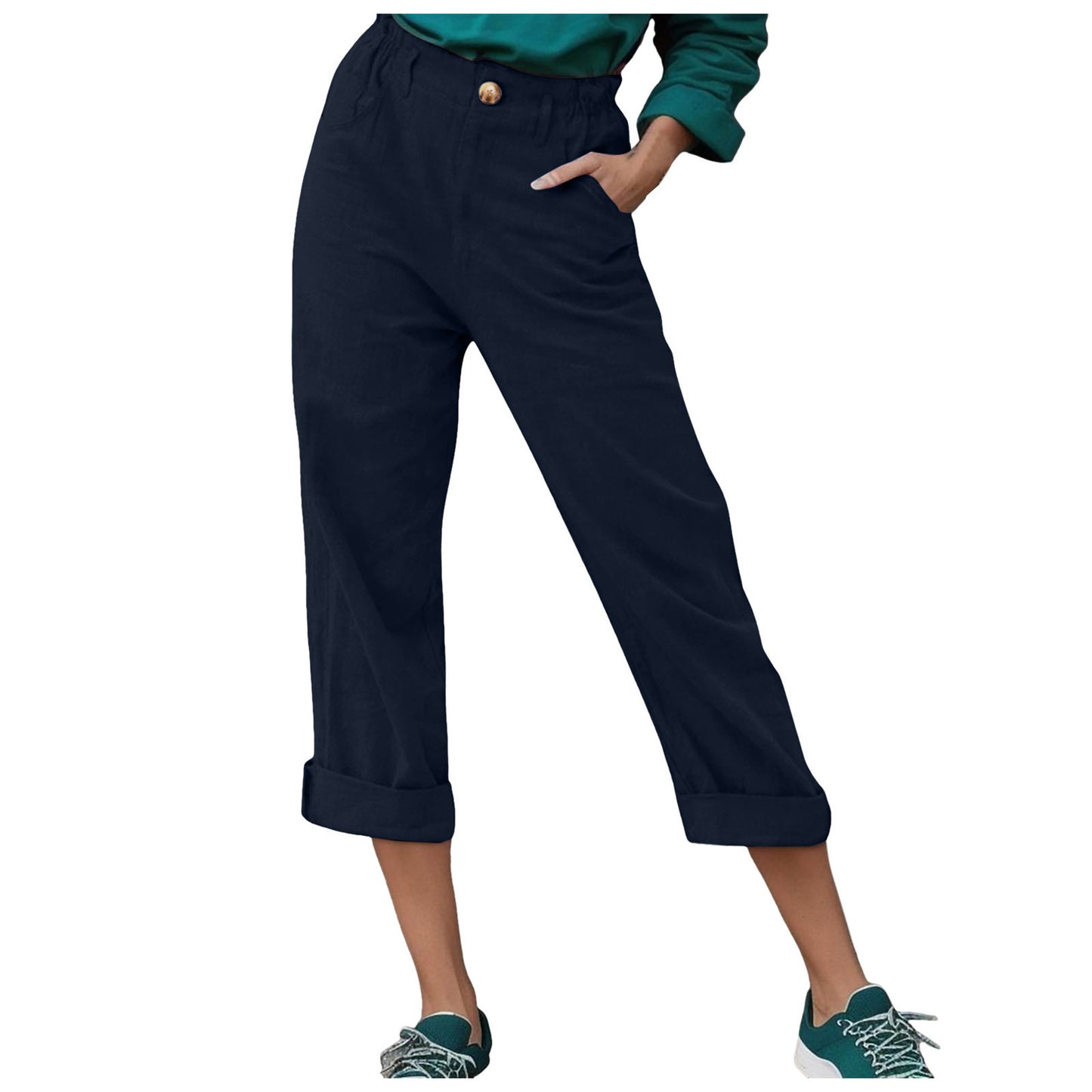 Pantalon court décontracté pour dames Chic und Stil