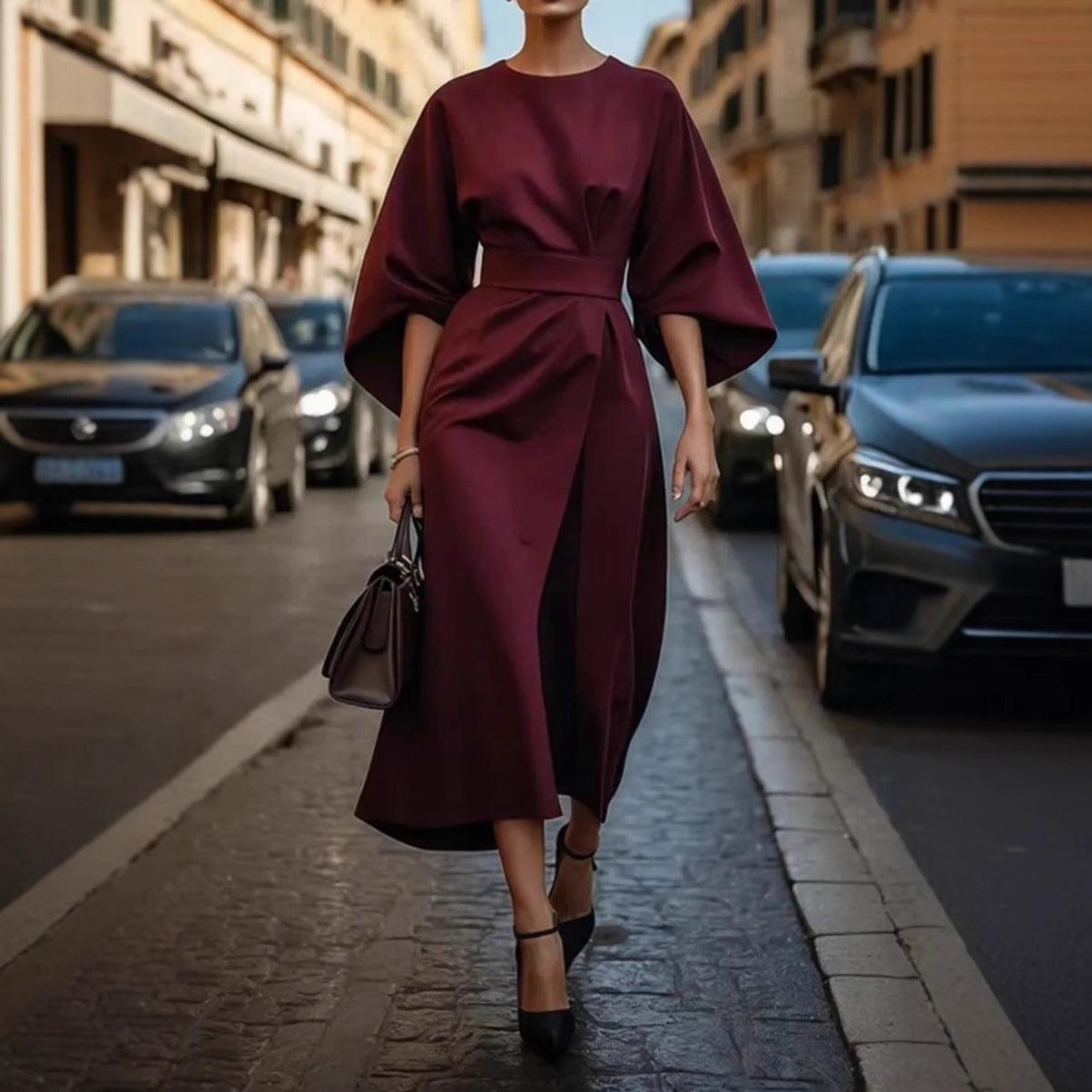 Robe portefeuille élégante pour femmes Chic und Stil