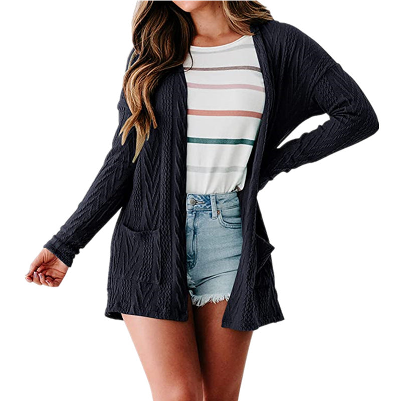 Dame cardigan au design décontracté Chic und Stil