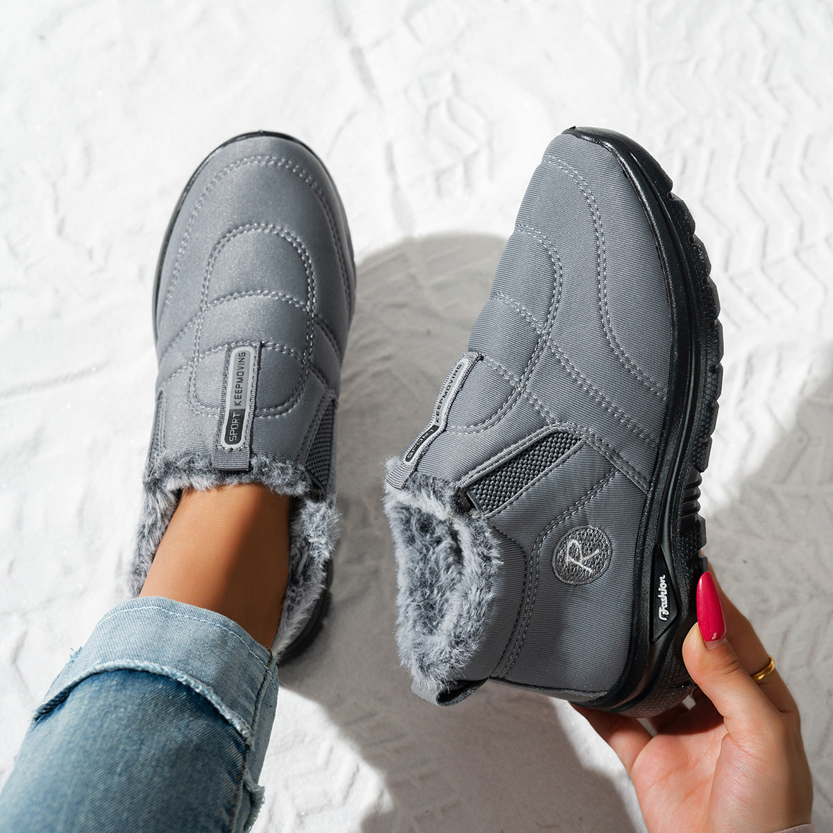 Bottes d'hiver sportives pour femmes Chic und Stil