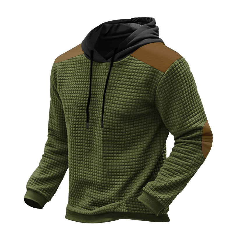 Veste sweat fonctionnelle pour homme avec design structuré et poches kangourou Chic und Stil
