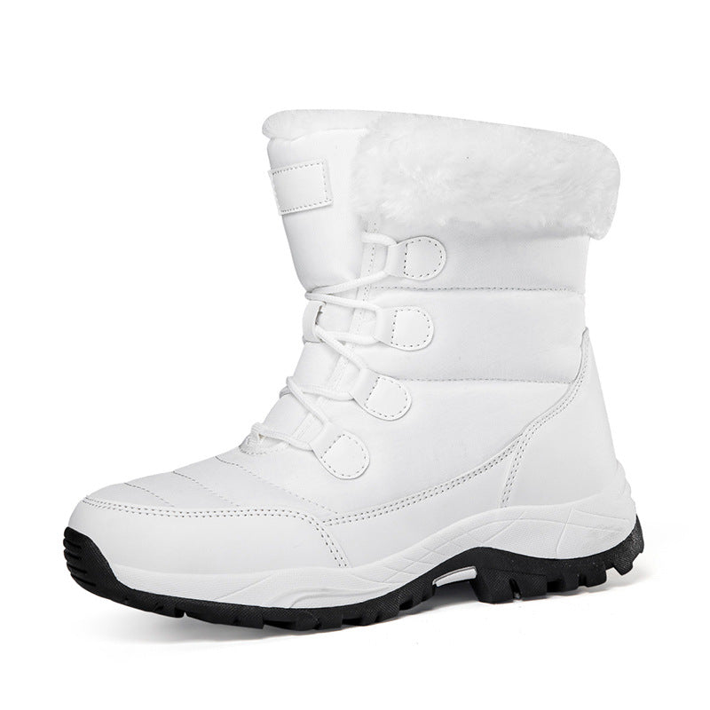 Bottes d'hiver pour dames avec semelle antidérapante et doublure intérieure chauffante Chic und Stil