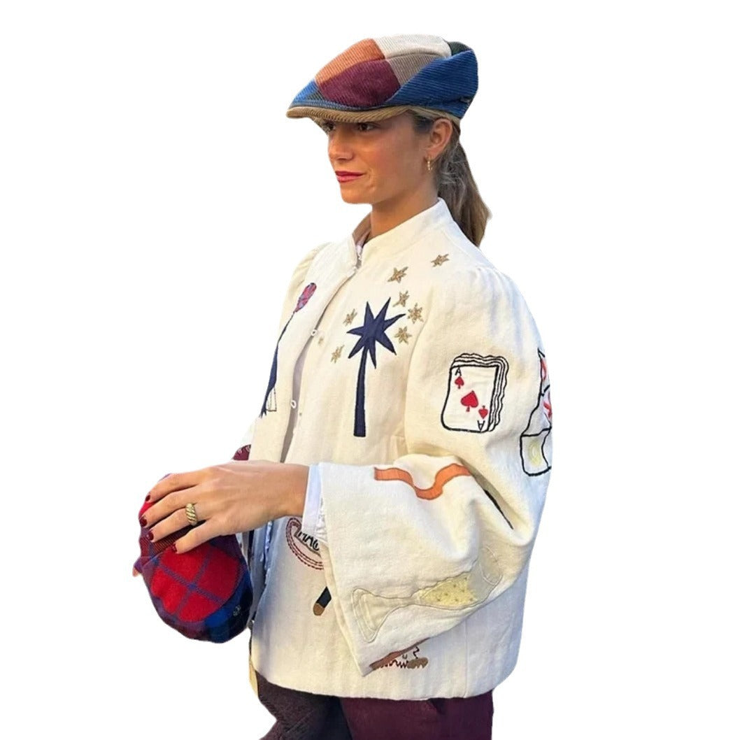 Dame Blazer Oversize Moderne Chic und Stil