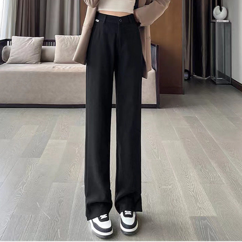 Pantalons larges taille haute pour femmes Chic und Stil 1750846289