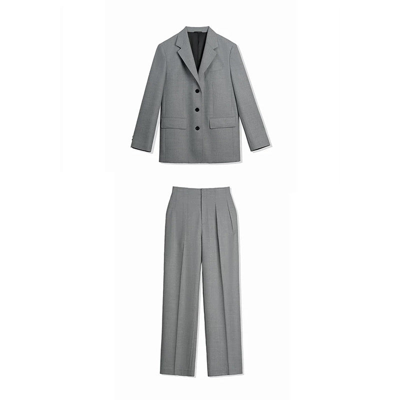 Pantalons plissés taille haute femmes Chic und Stil 1750846143
