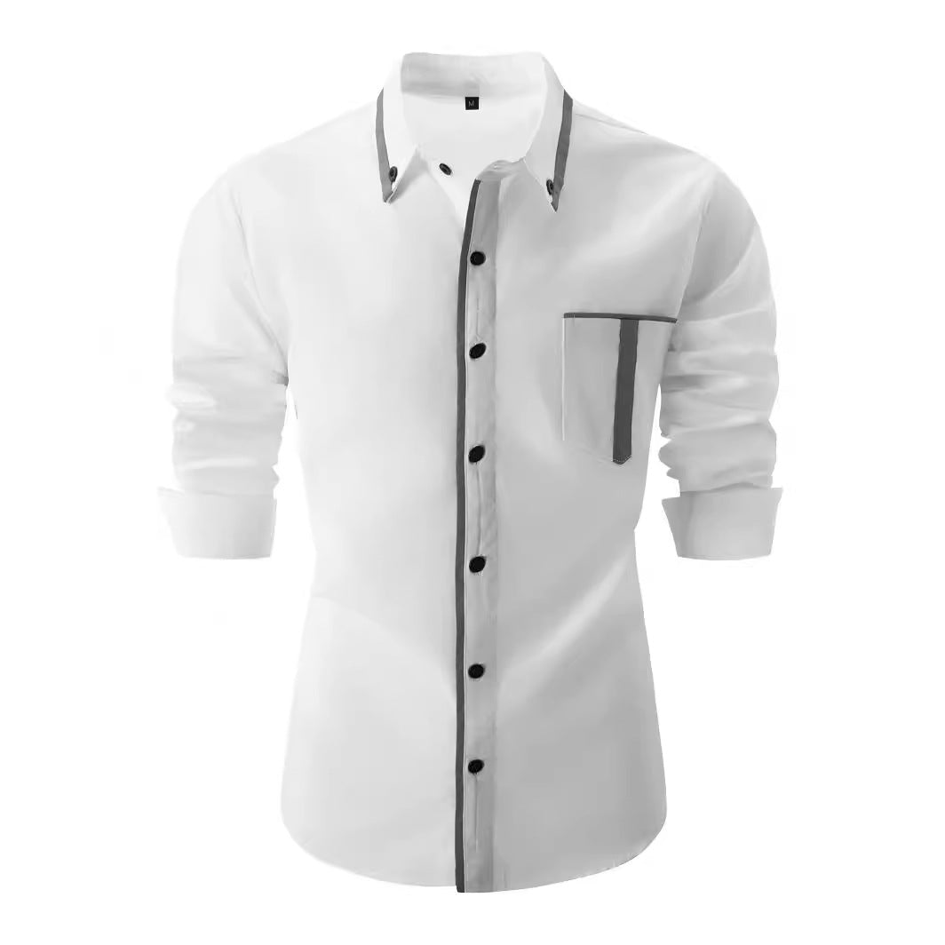 Chemise de loisirs à manches longues pour hommes Chic und Stil