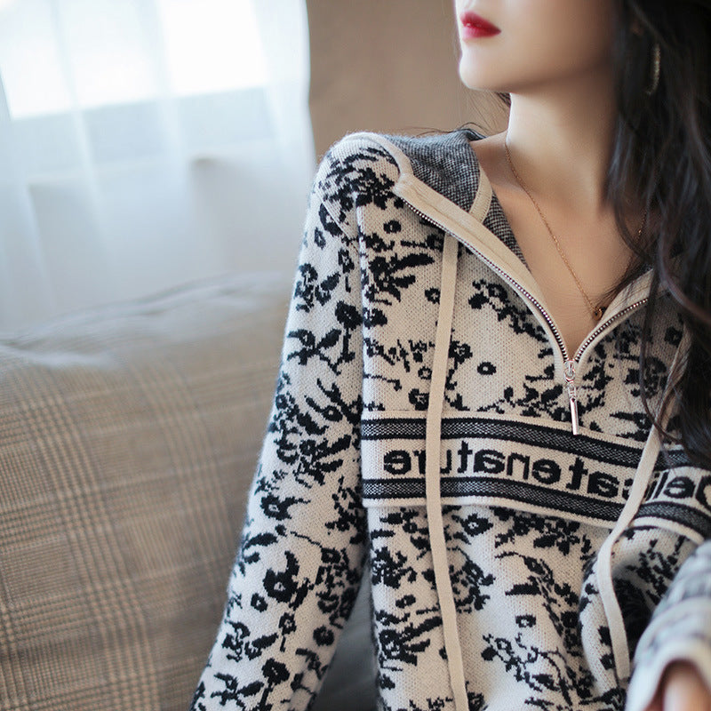 Pull Hoodie en Fleece Confort Femme Chic und Stil