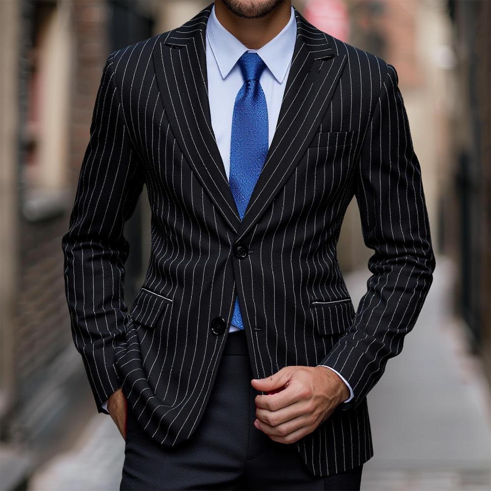Blazer élégant pour hommes, à carreaux, avec coupe slim et finition de qualité supérieure Chic und Stil