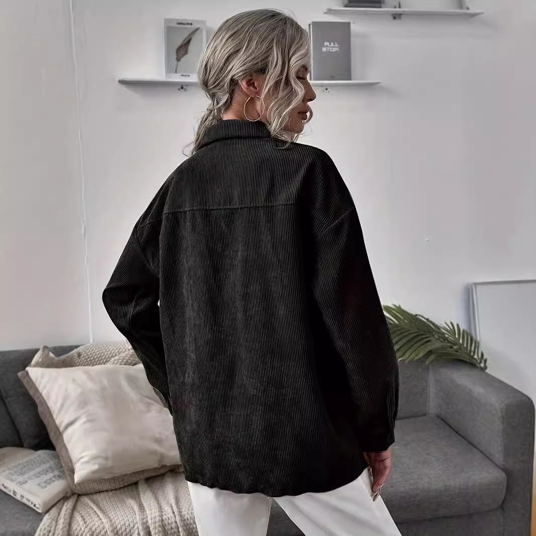 Veste en corduroy pour femmes avec coupe moderne et poches pratiques Chic und Stil
