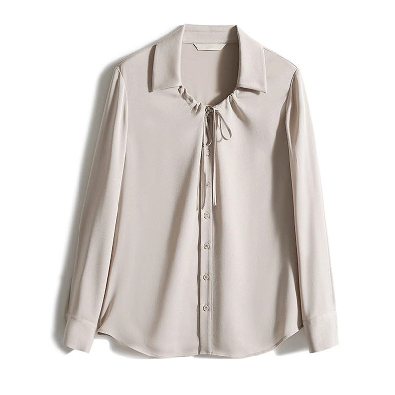 Blouse Élégante à Nœud pour Femmes Chic und Stil