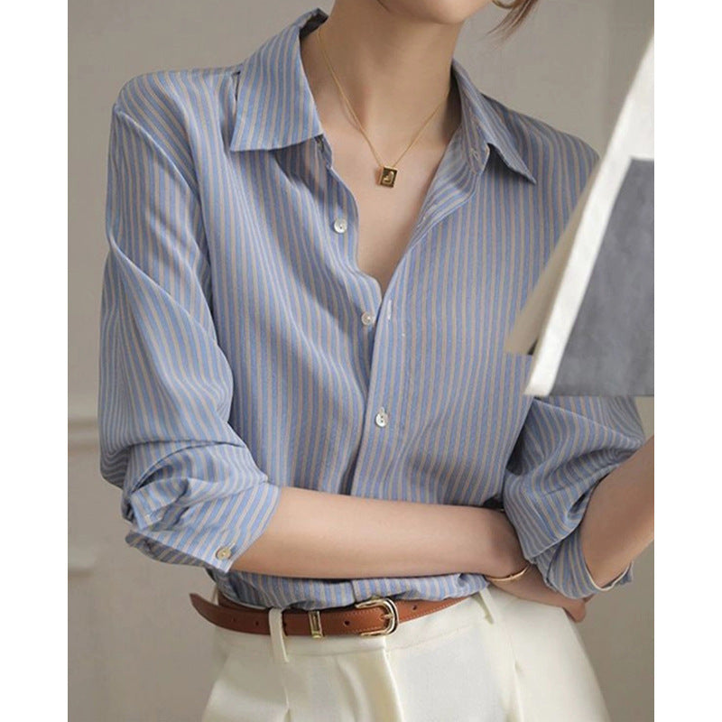 Chemisier à rayures pour femmes Chic und Stil
