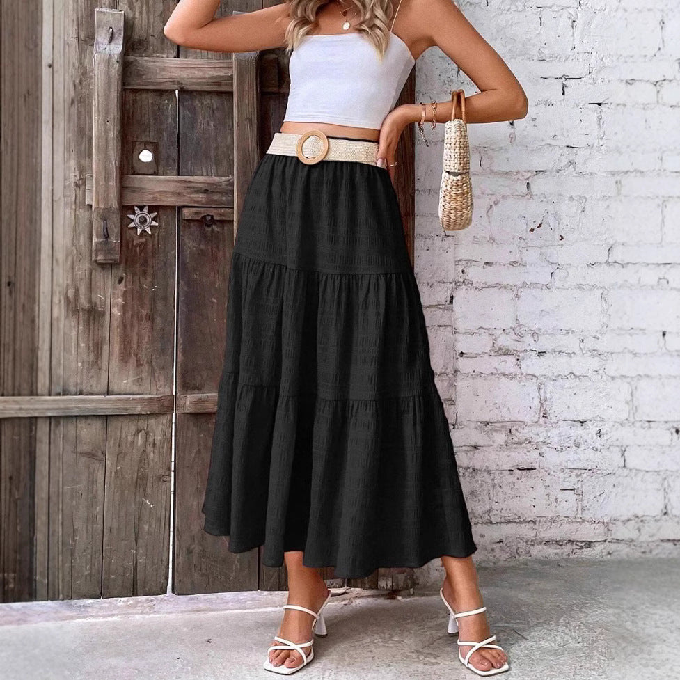 Robe maxi à volants Chic und Stil pour femmes
