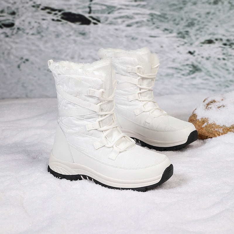 Bottes d'hiver pour femmes avec doublure isolée et semelle antidérapante Chic und Stil