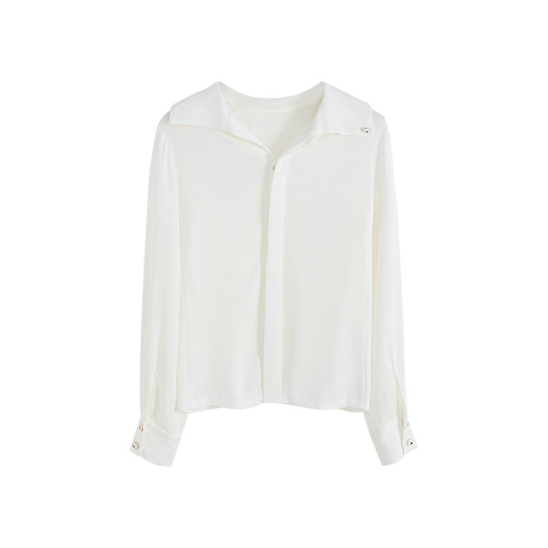 Blouse classique pour femmes avec col élégant Chic und Stil