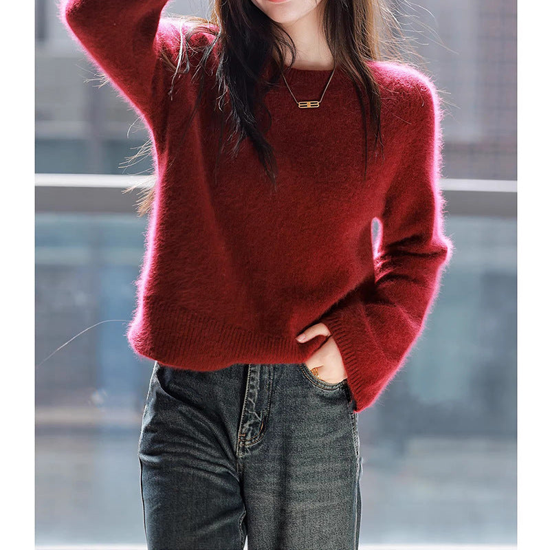 Pull en tricot douillet pour femmes Chic und Stil 1750847043