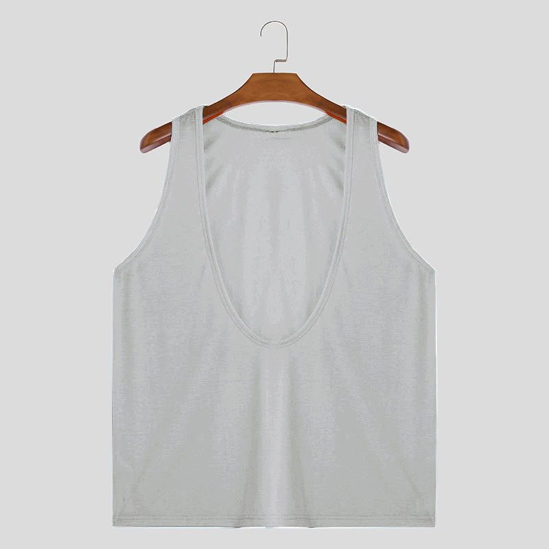 Homme T-shirt sans manches sportif en matériau respirant Chic und Stil