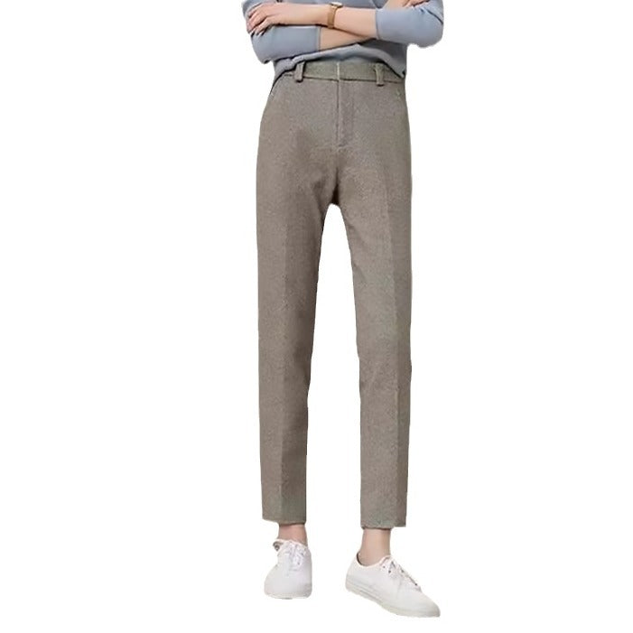 Pantalon sur mesure en chevron pour femmes Chic und Stil