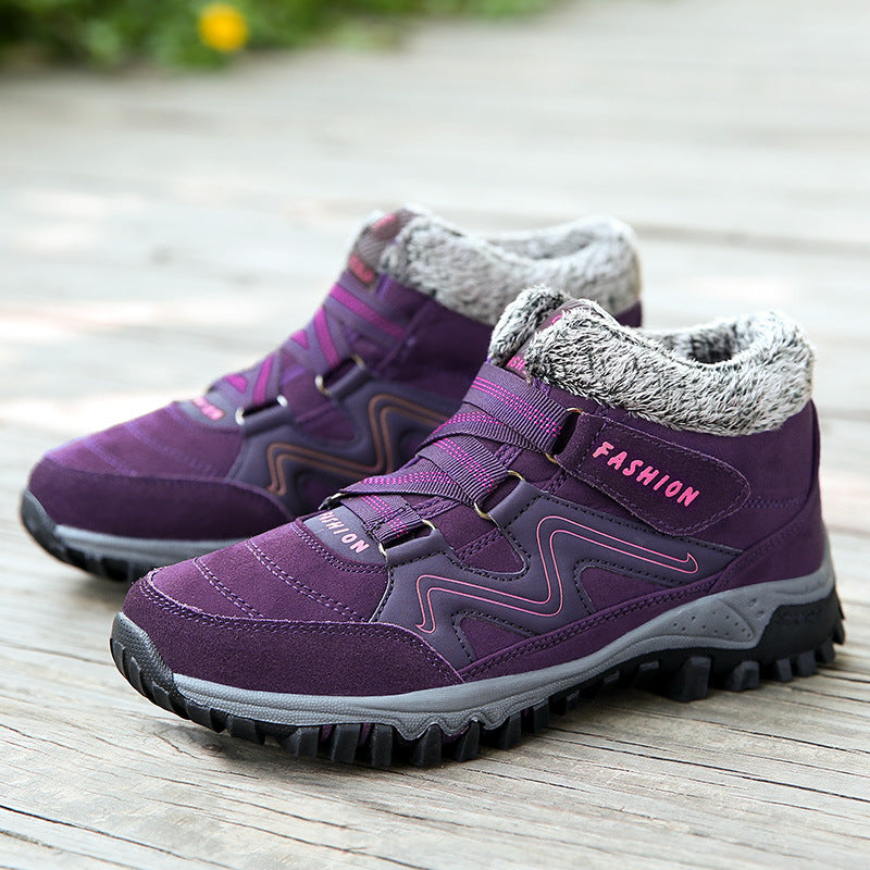 Bottes de randonnée pour femmes avec doublure isolante et semelle antidérapante Chic und Stil