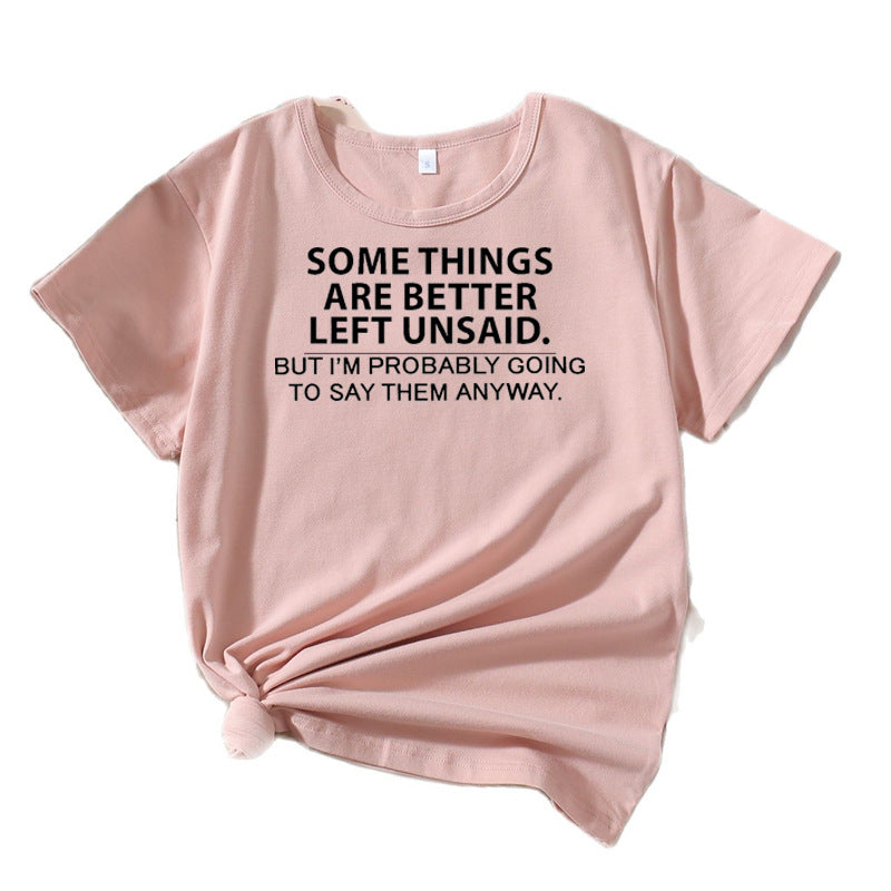 T-shirt graphique amusant pour femmes Chic und Stil