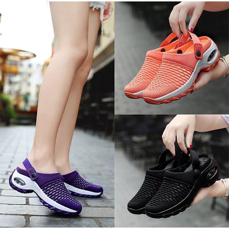 Sandales de sport pour femmes avec tige en mesh respirant et semelle antidérapante Chic und Stil
